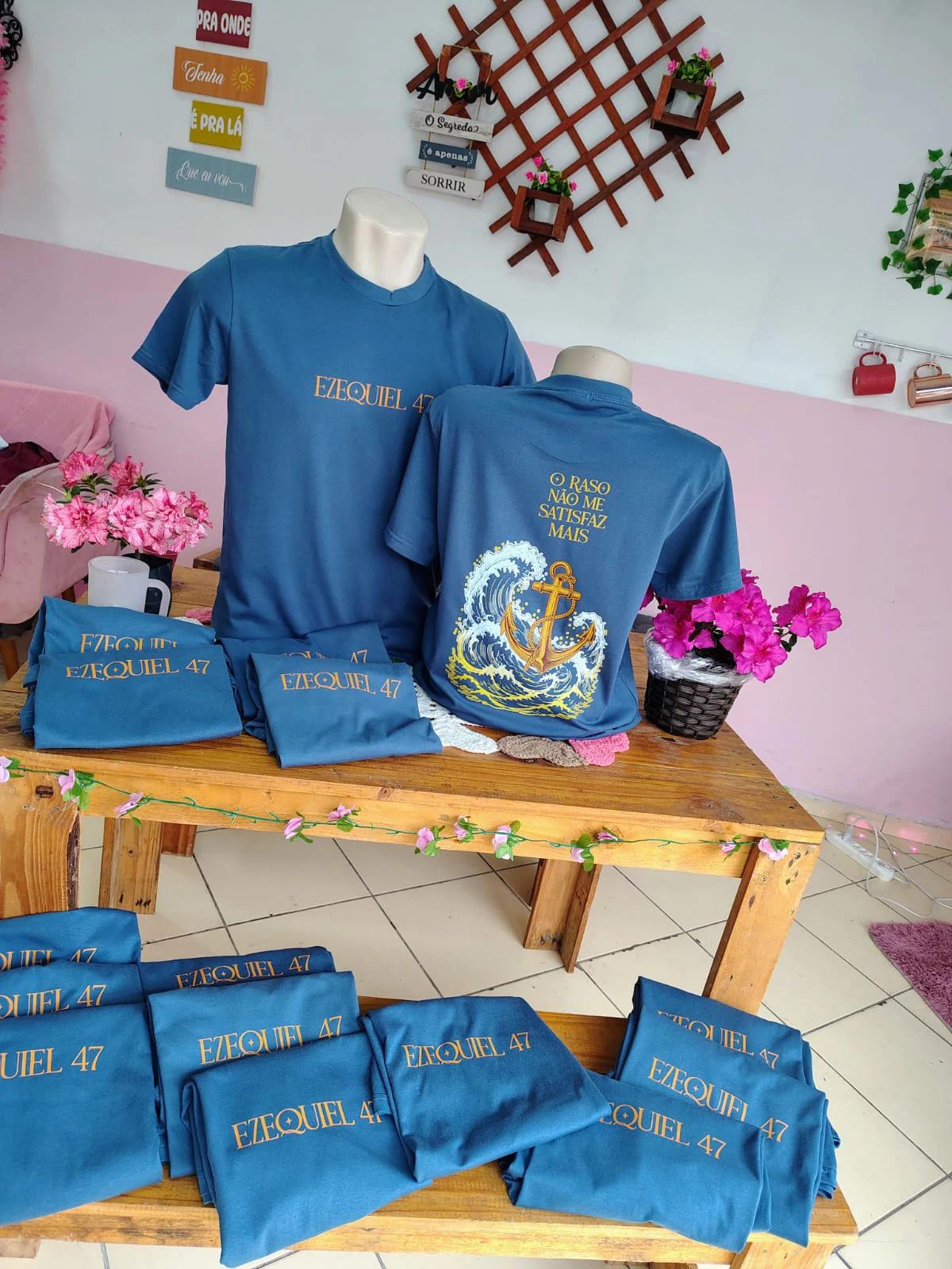 Camiseta de Algodão Personalizada